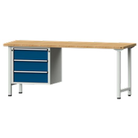 Produktbild Anke Kombiwerkbank 2000 726 V 40 mm, 840 mm 7035/5010