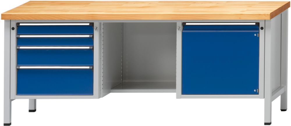 Produktbild Anke Kasten Werkbank 2000 351 V 50 mm, 850 mm 7035/5010