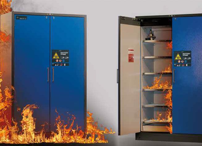 Asecos Sicherheitsschränke Feuerwiderstandsfestigkeit