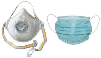 Atemschutzmasken und Mund-Nasen-Schutz Atemschutzmasken und Mund-Nasen-Schutz
