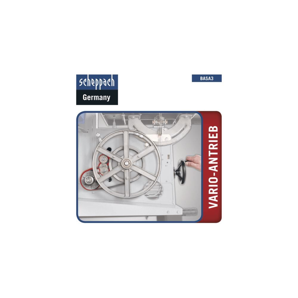 Produktbild SCHEPPACH Bandsäge BASA3 400V 50Hz 700W bild 16