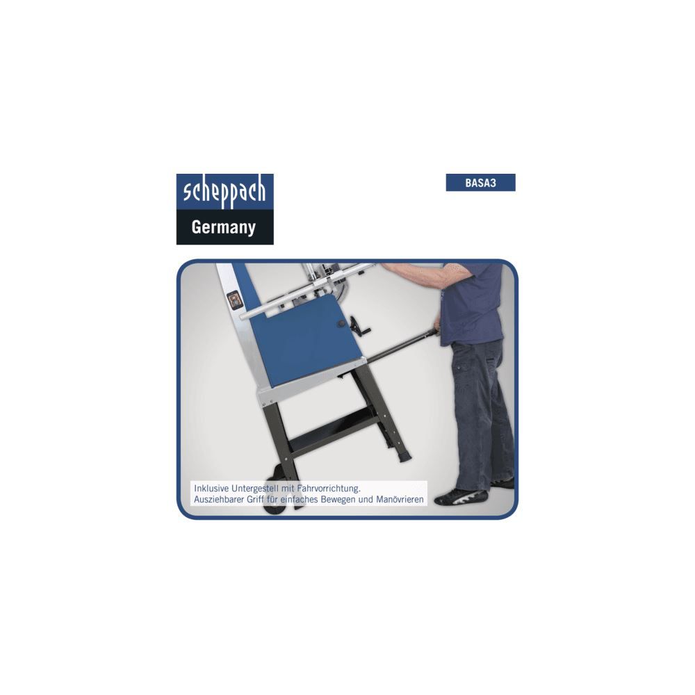 Produktbild SCHEPPACH Bandsäge BASA3 400V 50Hz 700W bild 20