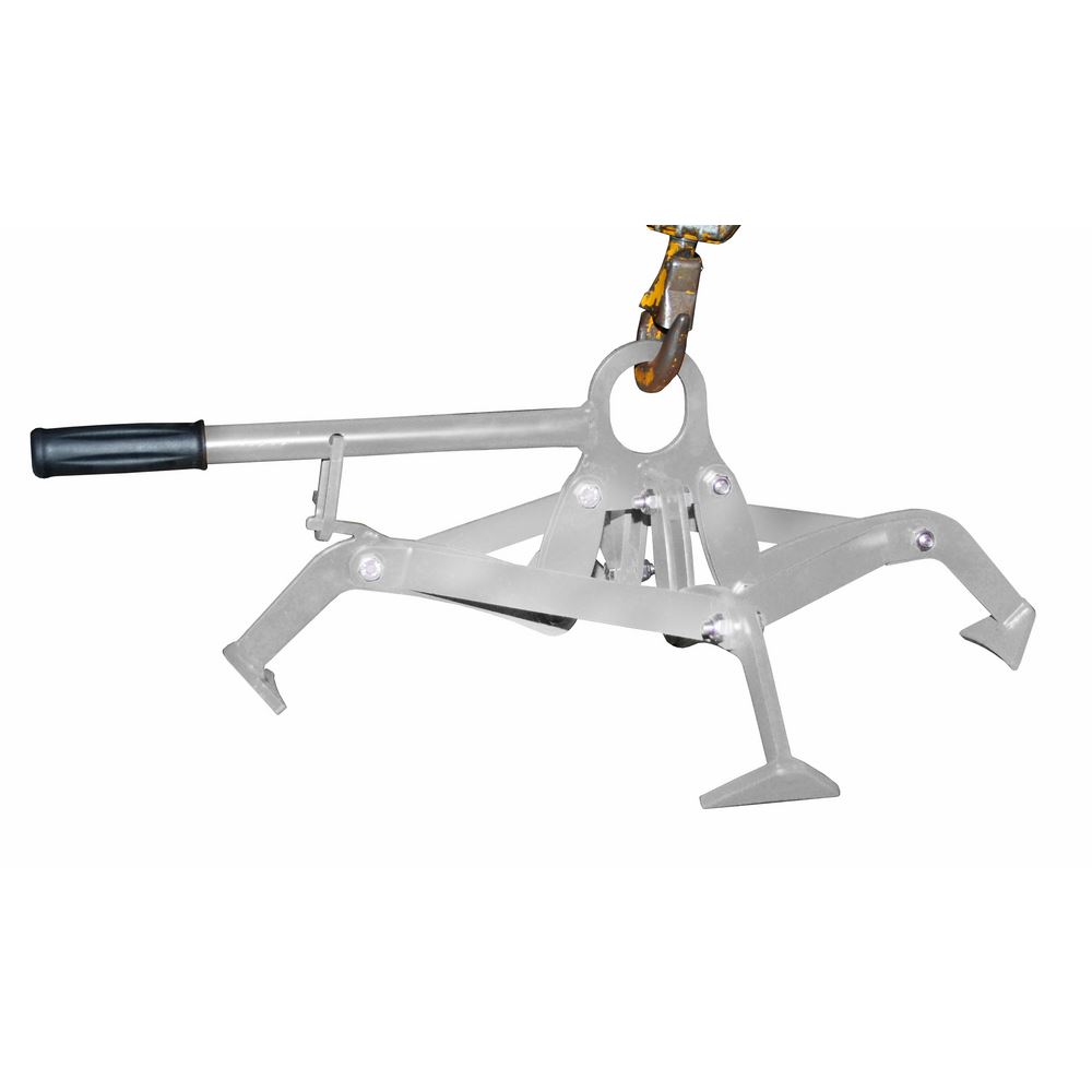 Produktbild Bauer Fassgreifer mit 4-Punkt Spannsystem für 120l Kunststoff Deckelfässer verzinkt