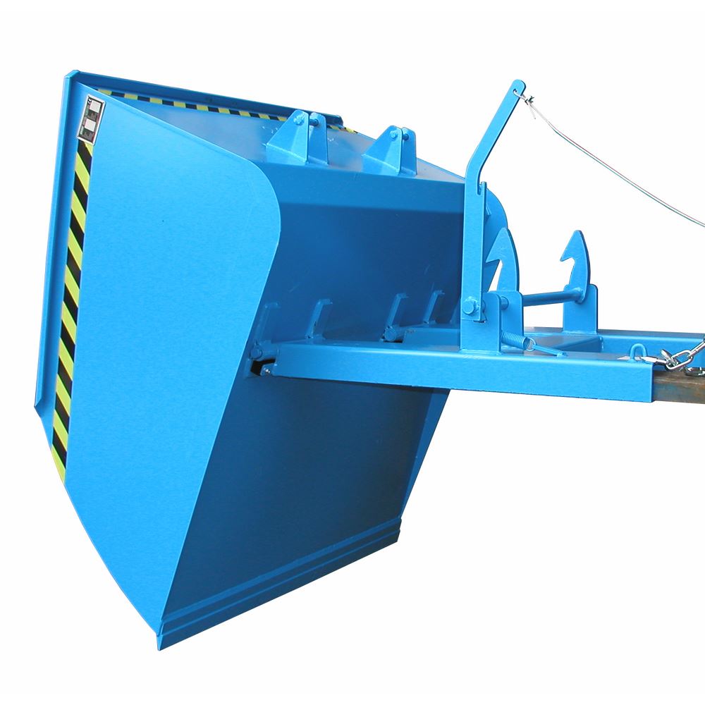 Produktbild Bauer Schaufel BSI 100 blau mechanisch Inhalt 1,00m³ Tragfähigkeit 1500kg