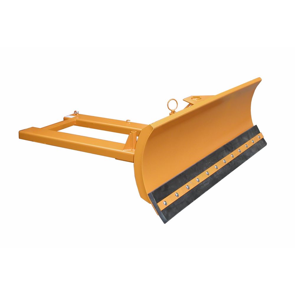 Produktbild Bauer Schneeschieber SCH-G 180 mit Gummischürfleiste Schildbreite 1800mm orange