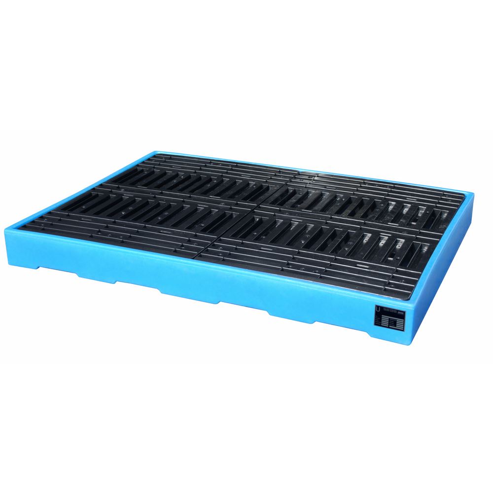 Produktbild Bauer PE Bodenschutzwanne BWP-PE 300 mit PE Palette Auffangvolumen 300L