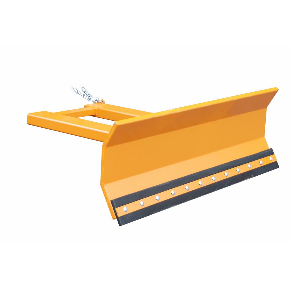 Produktbild Bauer Schneeschieber SCH-L 1800 mit Gummischürfleiste Schildbreite 1500mm orange