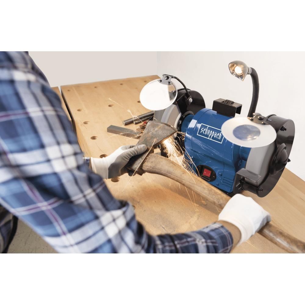 Produktbild SCHEPPACH Doppelschleifer BG150 230V 50Hz 370W bild 7