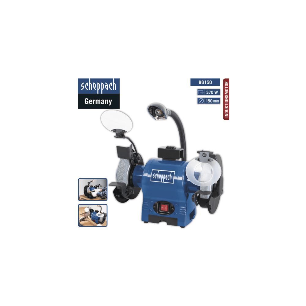 Produktbild SCHEPPACH Doppelschleifer BG150 230V 50Hz 370W bild 5