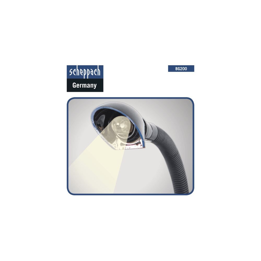 Produktbild SCHEPPACH Doppelschleifer BG200 230V 50Hz 550W bild 4