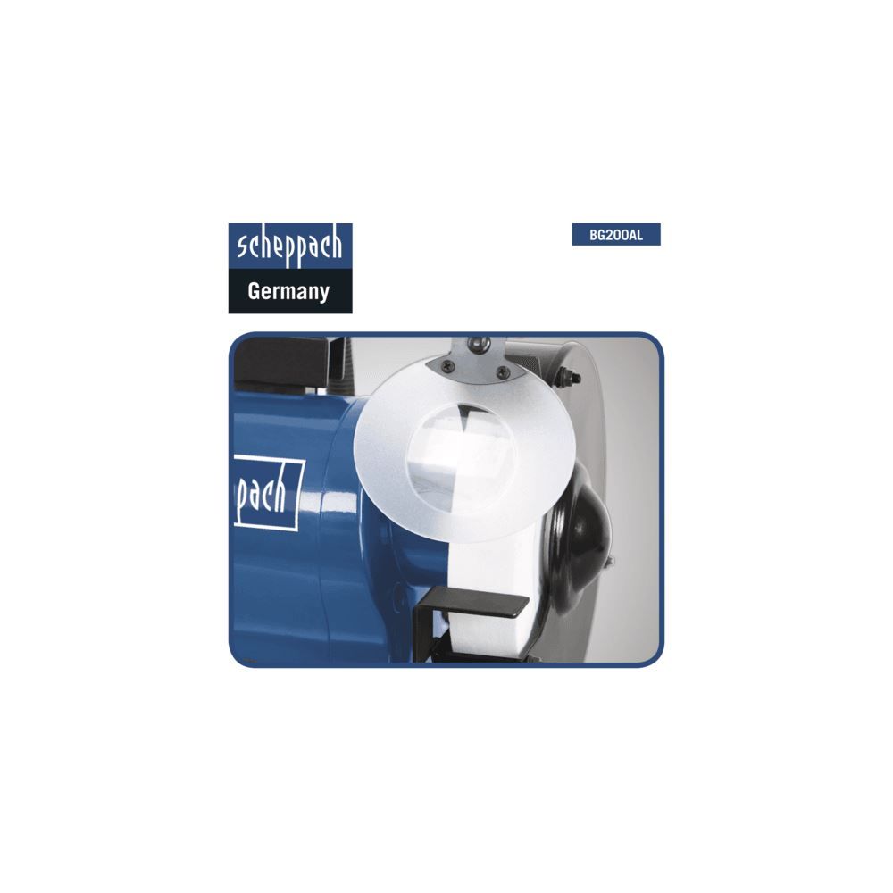 Produktbild SCHEPPACH Doppelschleifer BG200AL 230V 50Hz 550W bild 5