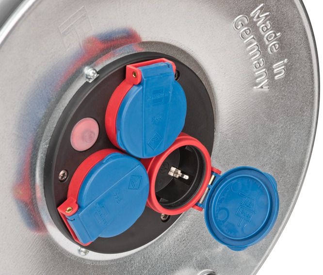 Produktbild Brennenstuhl Kabeltrommel Garant S IP44 50m H05RR-F 3G1,5 Steckdose bild 7