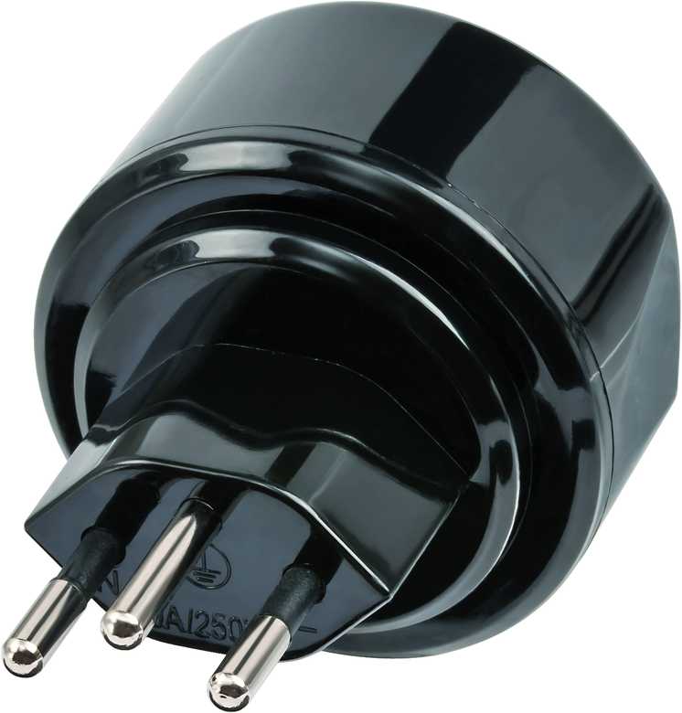 Produktbild Brennenstuhl Reisestecker Reiseadapter CH Schweiz Steckdose und Euro Stecker 10 A Sicherung