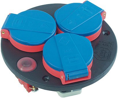 Produktbild Brennenstuhl Steckdoseneinsatz Montageplatte für Kabeltrommeln