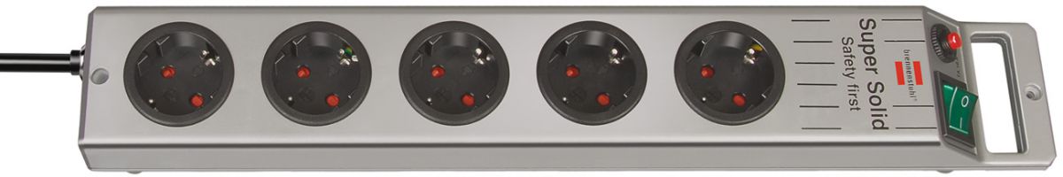Produktbild Brennenstuhl Steckdosenleiste 5 Stecker Super Solid Line 2,5 m