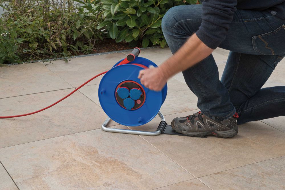 Produktbild Brennenstuhl Trommeltritt für Kabeltrommel für Gestell Durchmesser 18 mm bild 5