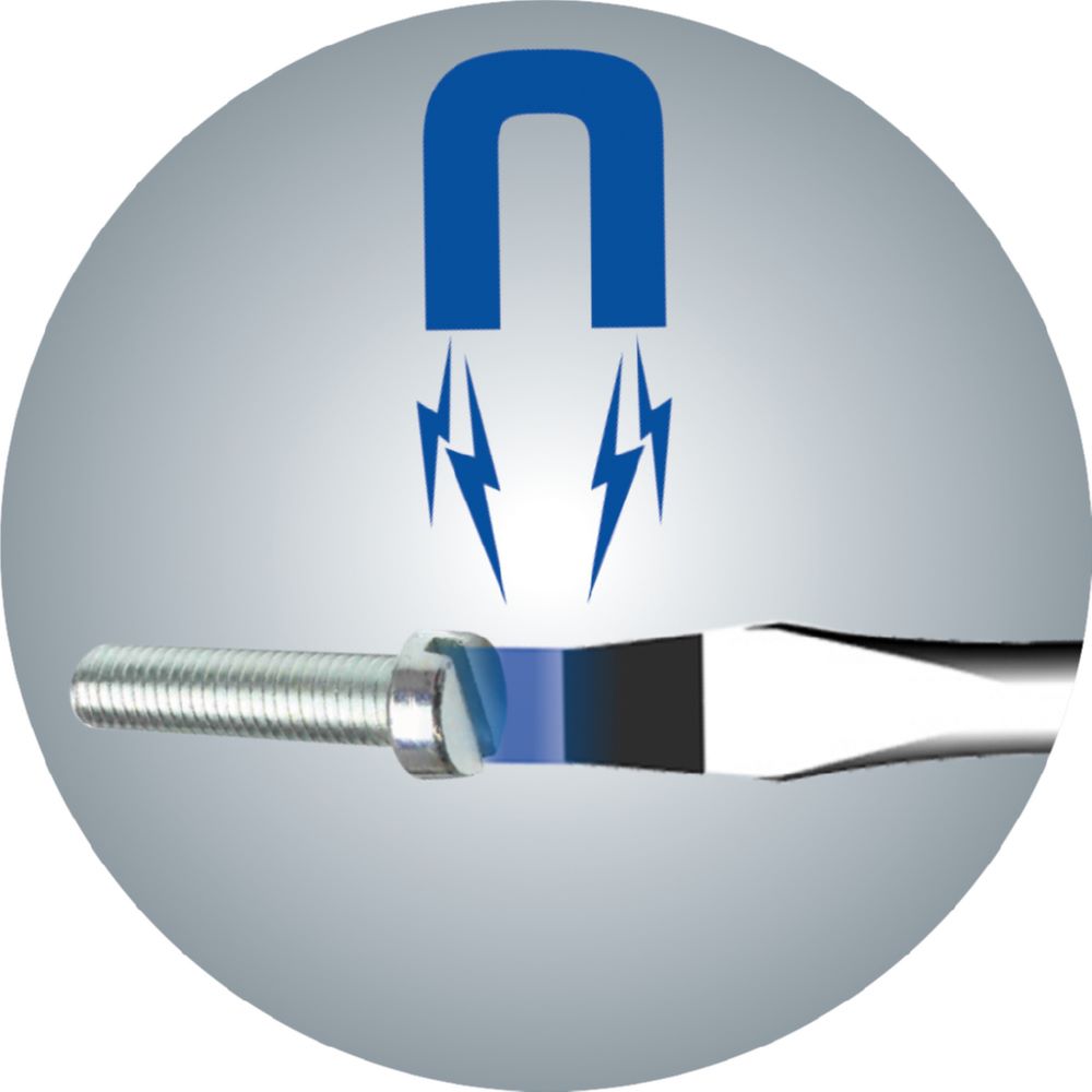 Produktbild Brilliant Tools Schraubendreher Kreuzschlitz mit Schlagkappe PH0 x 75 mm bild 2