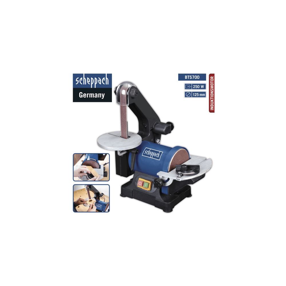Produktbild SCHEPPACH Band- und Tellerschleifer BTS700 230V 50Hz 250W bild 6