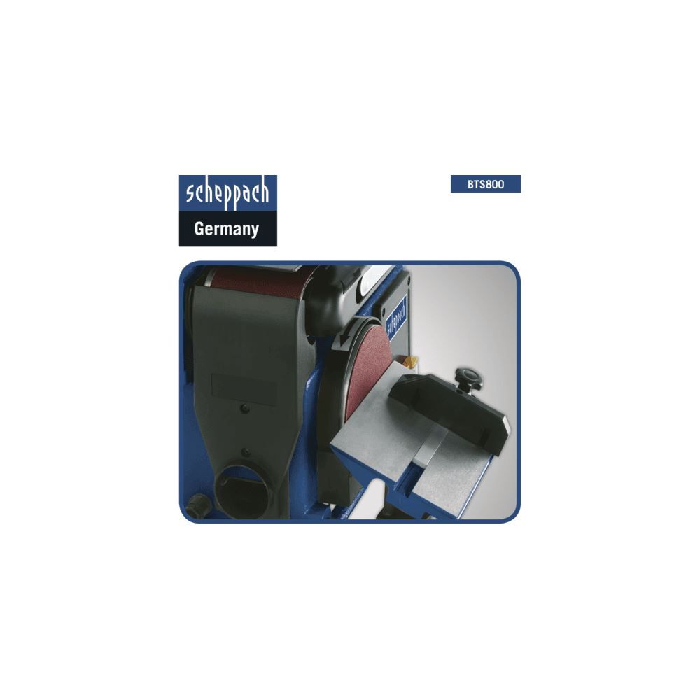 Produktbild SCHEPPACH Band- und Tellerschleifer BTS800 230-240V 50Hz bild 7