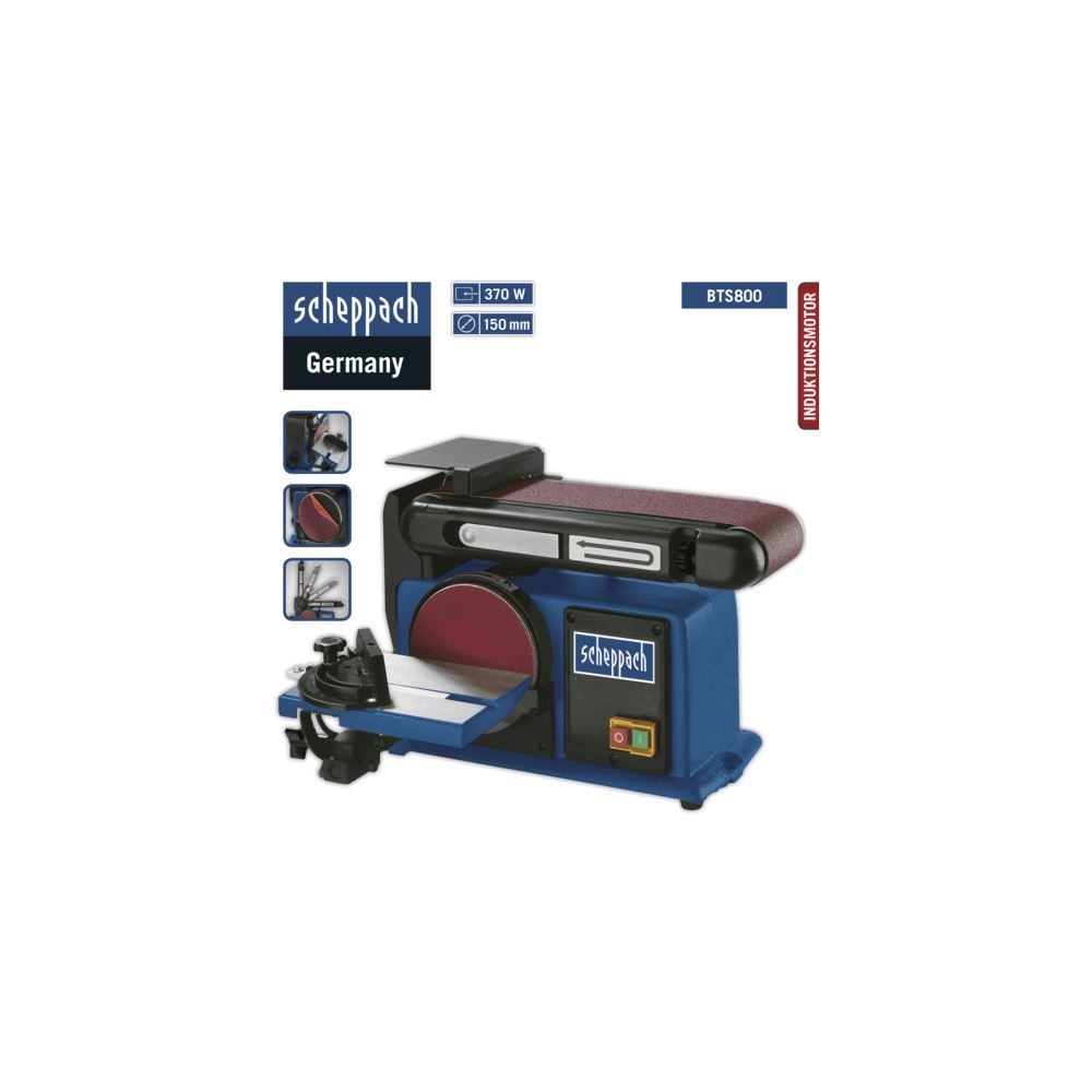 Produktbild SCHEPPACH Band- und Tellerschleifer BTS800 230-240V 50Hz bild 8