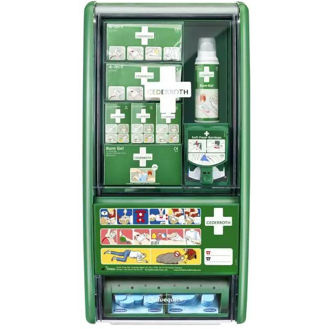 Produktbild Cederroth Erste Hilfe Brandwunden Station DIN13157