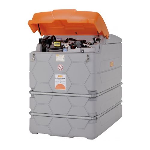 Produktbild Cemo Cube Dieseltank Outdoor Premium Plus 1500l komplett montiert