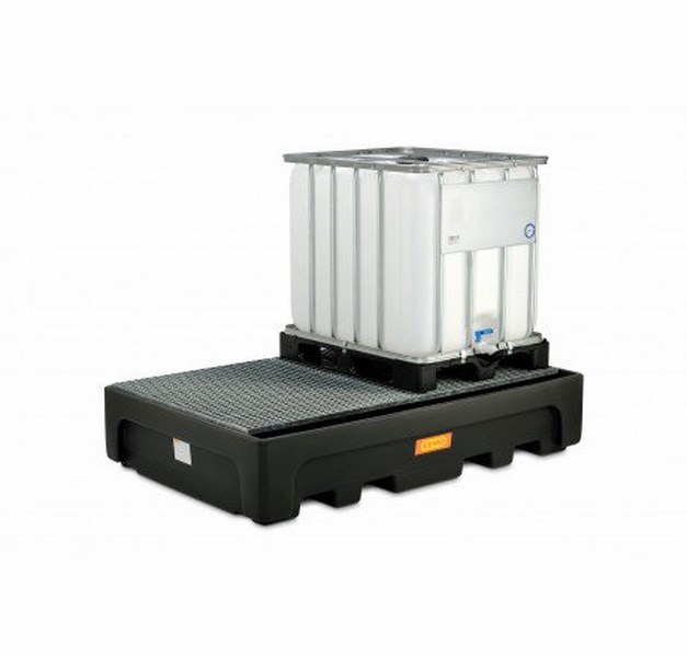 Produktbild Cemo IBC Auffangwanne 1100/2-PE mit Stahlgitterrost