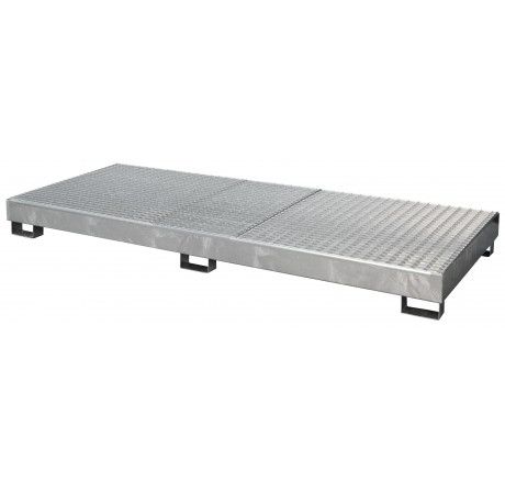 Produktbild CEMO Auffangwanne Typ SW10 verzinkt mit Gitterrost