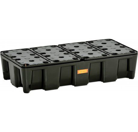 Produktbild CEMO PE Auffangwanne 35HD mit PE Rost