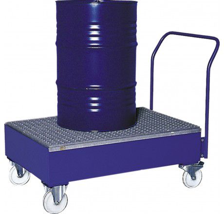 Produktbild CEMO Auffangwanne fahrbar Typ SW2 mobil 2x200l lackiert