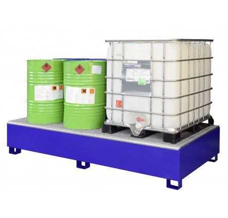 Produktbild CEMO Auffangwanne Typ SW8 lackiert mit Gitterrost