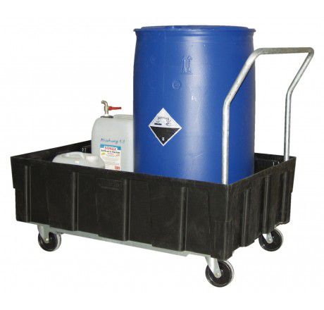 Produktbild CEMO PE Auffangwanne 250/2 mobil ohne GR mit Zulassung
