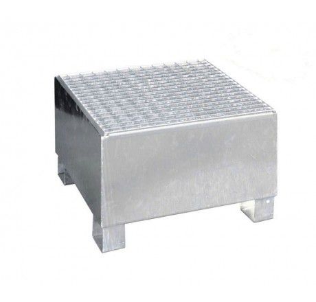 Produktbild CEMO Auffangwanne Typ SW1 verzinkt mit Gitterrost