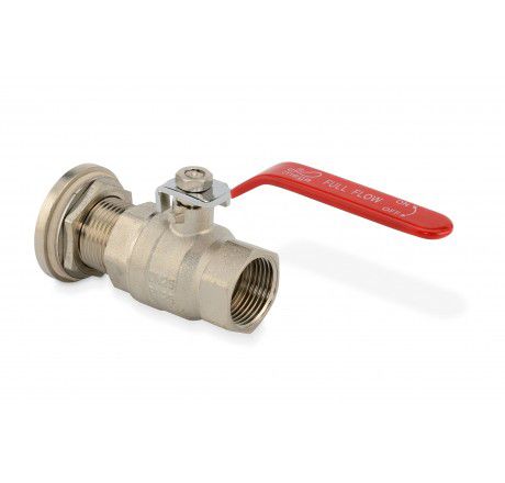 Produktbild CEMO Kugelhahn Auslaufhahn Messing vernickelt 1Zoll IG