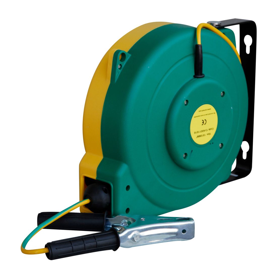 Produktbild Cemo Automatik Kabelaufroller mit Erdungskabel geschlossen mit Schwenkarm 16m