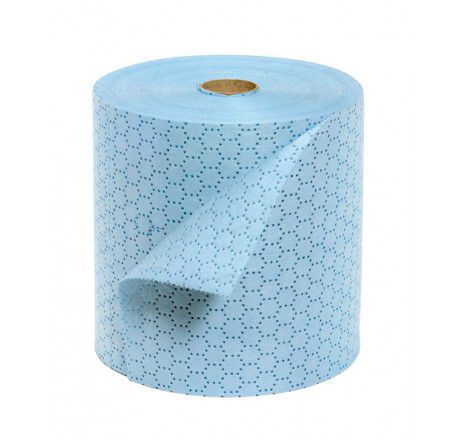 Produktbild CEMO Cemsorb Tuchrolle blau für Öl 2 Rollen