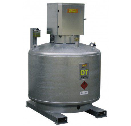 Produktbild CEMO Dieseltankanlage DT-Mobil 600l doppelwandig verzinkt