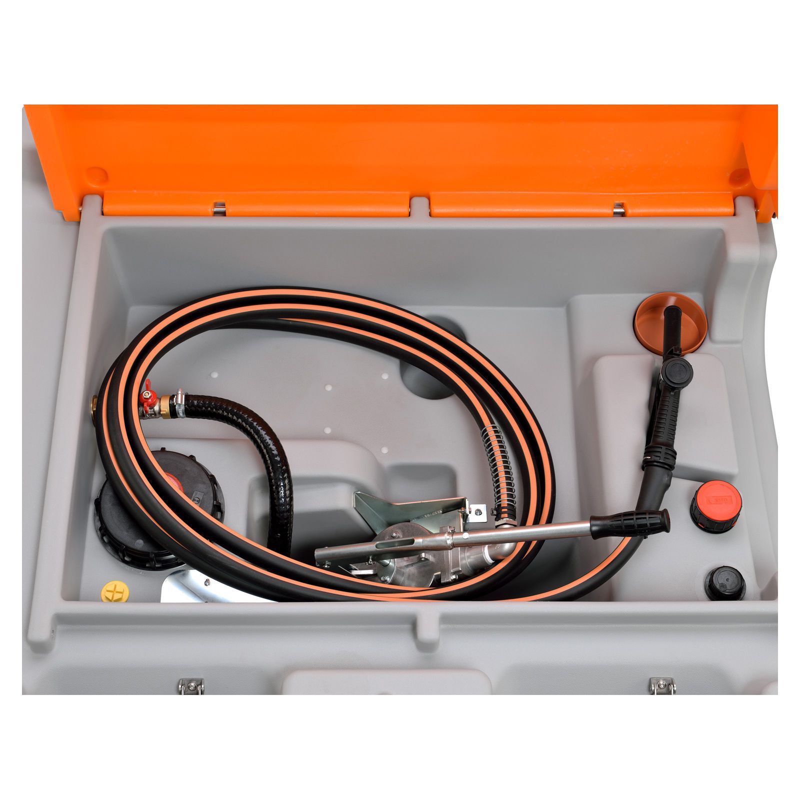 Produktbild Cemo DT-Mobil Easy 980 mit Handpumpe max 60 l/min 4m Schlauch Pumpe bild 2