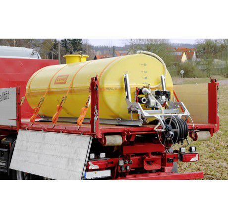 Produktbild CEMO Gerätefass 5000l oval mit Stahlkufen