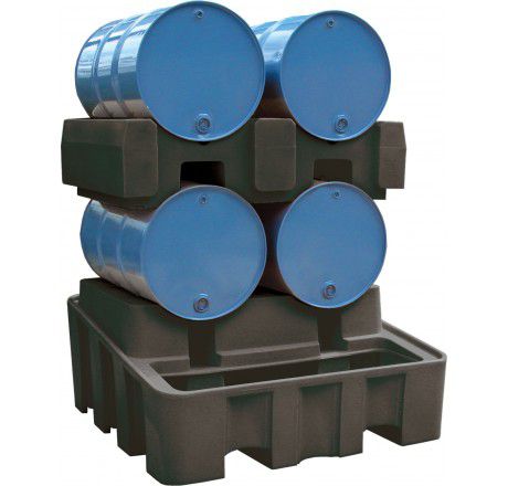 Produktbild CEMO PE Fasspalette für 2 Fässer 200 Liter