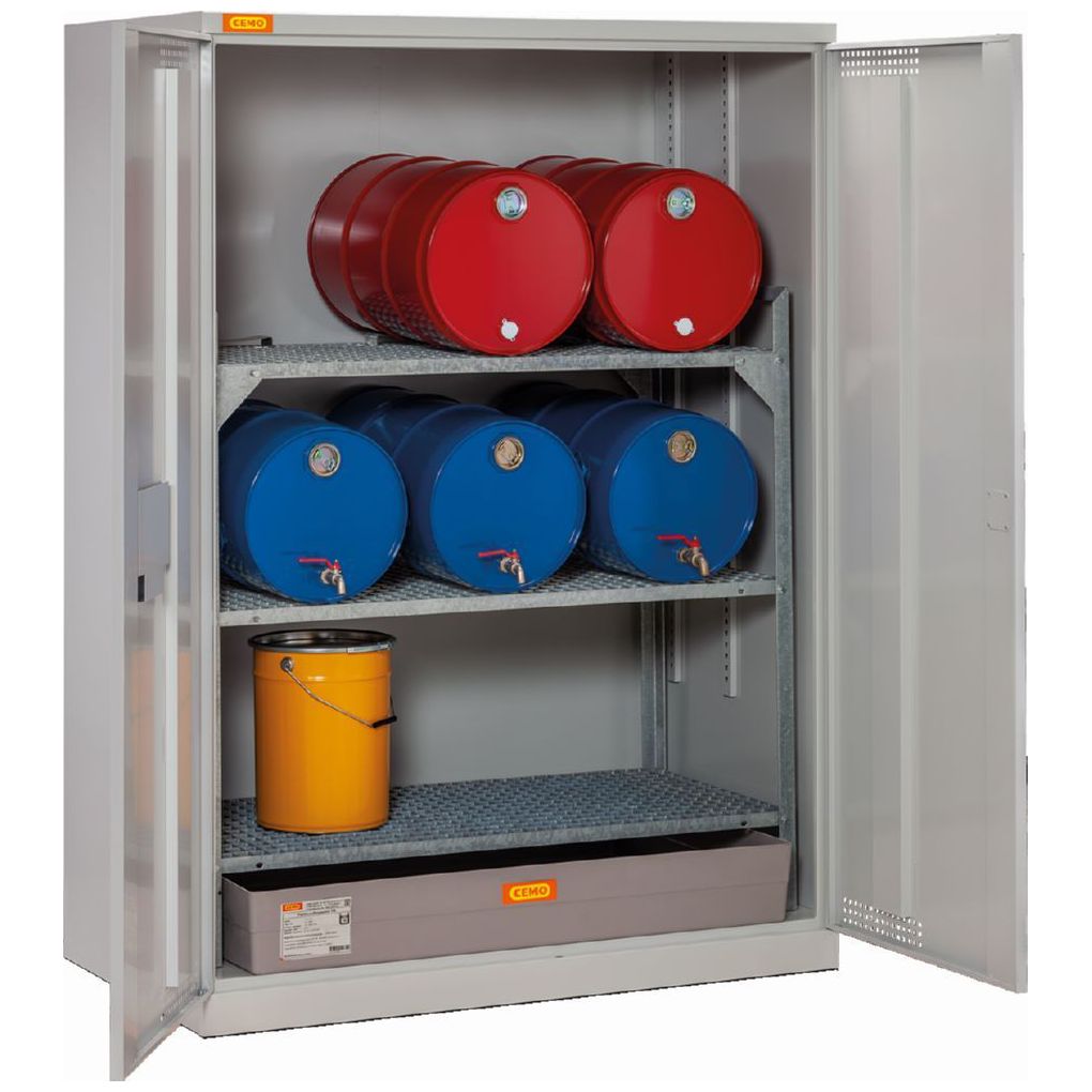 Produktbild Cemo Fassschrank mit Fassregal & GFK-Wanne 150 l