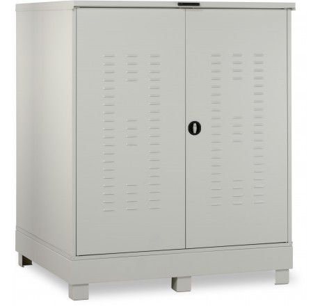 Produktbild Cemo Gefahrstoffdepot 400 aus Stahl geschlossen bild 2