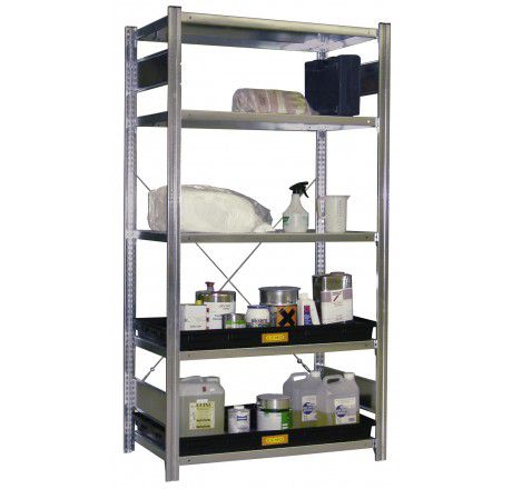 Produktbild CEMO Gefahrstoffregal Typ 10/20 für Kleingebinde