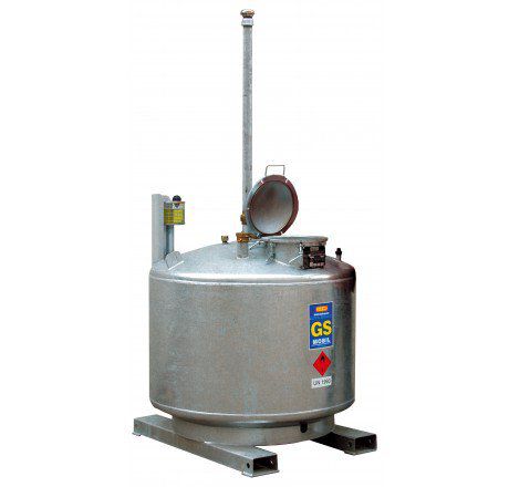 Produktbild CEMO Mobiler Gefahrstoffsammler 980 Liter