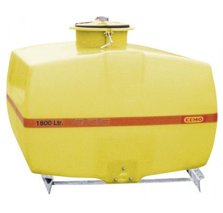 Produktbild CEMO GFK Fass kofferförmig 2000l Dom 420mm