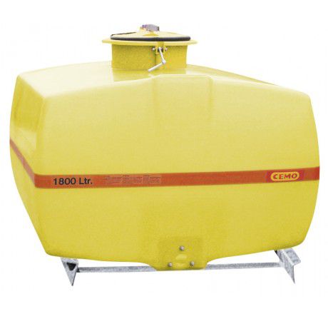 Produktbild CEMO GFK Fass kofferförmig 1800l Dom 420mm