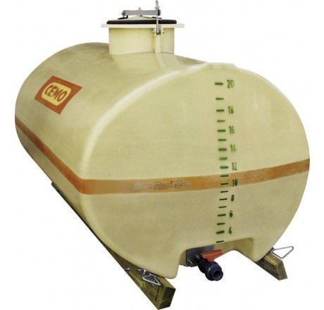 Produktbild CEMO GFK Fass für Unimog Multicar und Pfau 1600 l