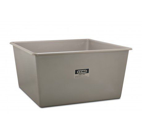 Produktbild CEMO GFK Rechteckbehälter 3300l Standard grau