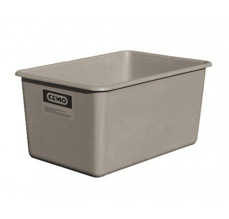 Produktbild CEMO GFK Rechteckbehälter 500 l flach Standard grau