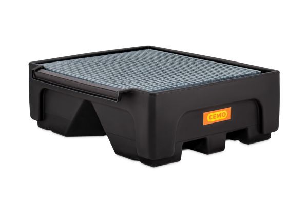 Produktbild Cemo IBC Erweiterungswanne 500/1-PE mit Stahlgitterrost verzinkt